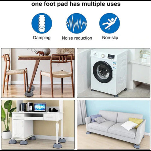 Anti-Vibration Machine Support Pads